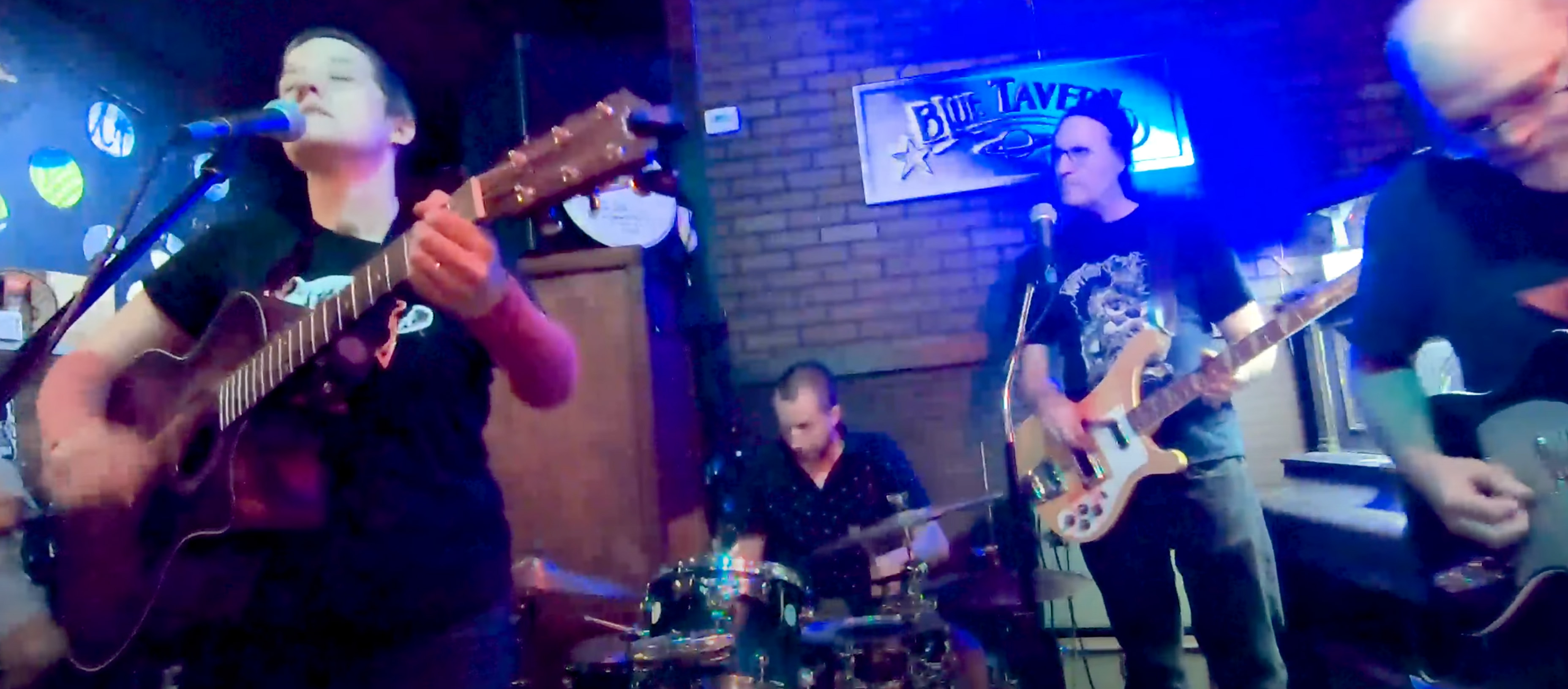 stage shot of the band