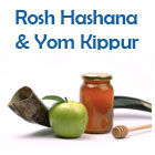 rosh hashana and yom kippur